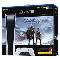 Sony PlayStation 5 Digital Edition + God of War : Ragnarok