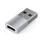 SATECHI Adaptateur USB 3.0 USB-A Mâle vers USB-C - Argent